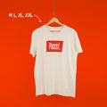 PASST. Typo Bio-T-Shirt im Siebdruck handgedruckt – Fisch & Farbe