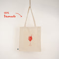 Aperol Siebdruck Tote Bag Fairtrade-Baumwolle limitiert – Fisch & Farbe